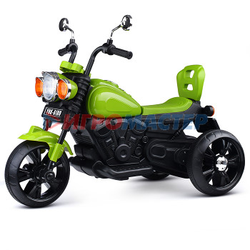 Электромобили Мотоцикл U023429Y &quot;Спорт байк&quot; на аккумуляторе, в коробке (зеленый)