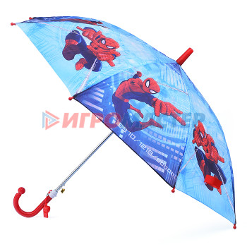 Зонты детские Зонт детский &quot;Человек-паук&quot; r-45см, ткань, полуавтомат