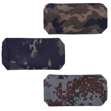 Пенал &quot;Attomex. Camouflage&quot; 20x7x3,5 см, прямоугольный для 50 предметов, на молнии, текстильный с ри