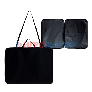 Папки-сумки Папка офисная А2 цветная, ткань (черная) 640/470/50