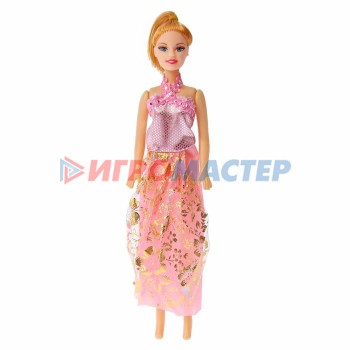 Кукла «Модница» в бальном платье, МИКС, в пакете
