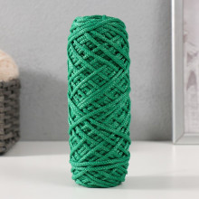 Шнур для вязания 35% хлопок,65% полипропилен 3 мм 85м/160±10 гр (нефрит)