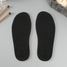 Подошва для вязания обуви "Эва" размер "42", толщина 4 (±0,5) мм,  черный
