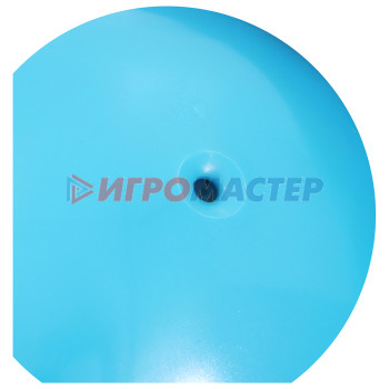 Мяч для художественной гимнастики «Металлик», d=15 см, 300 г, цвет голубой