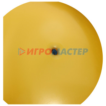 Мяч для художественной гимнастики «Металлик», d=15 см, 300 г, цвет жёлтый