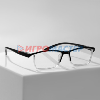 Готовые очки GA0516 (Цвет: C1 чёрный, прозрачный; диоптрия: + 2; тонировка: Нет)