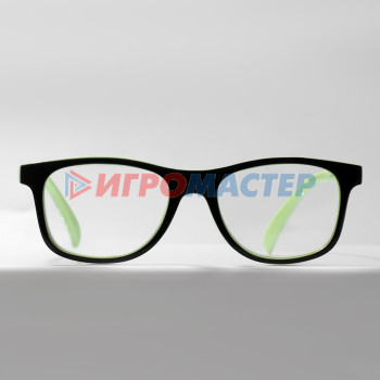 Готовые очки GA0519 (Цвет: C1 чёрный, зелёный; диоптрия: + 1; тонировка: Нет)