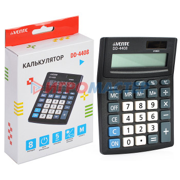 Калькуляторы Калькулятор настольный, 102x137x31 мм, 08 разрядный, автоматическое вычисление
