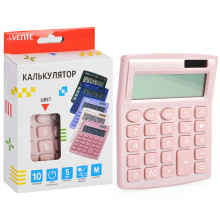 Калькулятор настольный, 105x127x21 мм, 10 разрядный, автоматическое вычисление пр