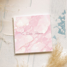 Карточка "С Днем Рождения (розовая)"