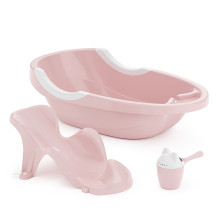 Набор для купания детский (розовый) 
