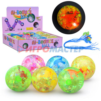 Мяч-прыгун (каучук), мячи-трансформеры Мяч водный 00-4196 &quot;Животный мир&quot; 6,5 см