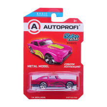 Машинка коллекционная 1:64, Серия Retro Cars, розовый