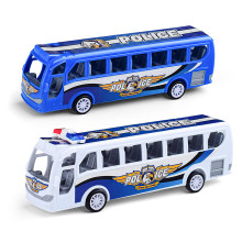 Автобус JY88-2A &quot;Police cars&quot; инерц., в пакете